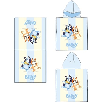 Bluey poncho