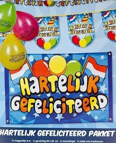 Hartelijk Gefeliciteerd Pakket
