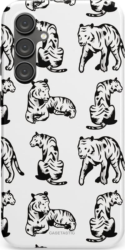 Casetastic Hoesje Geschikt voor Samsung S23 FE - Stijlvolle Beschermende Duo-layer Case - Schaduwroar