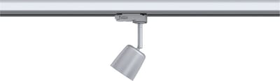 Paulmann 95530 ProRail3 railsysteem voor verlichting, railspotkap GU10 max. 10W 230V, zilver, chroom, plafondrail, metaal, kunststof