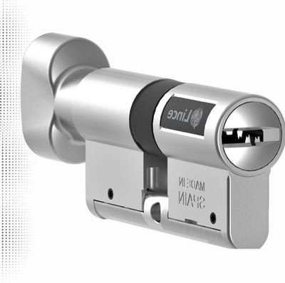 Cilinderslot Beveiliging - Sluitcilinder Deurslot - Beveiligen Woning - 17 Vergrendelpunten - 30+30 mm - Grijs