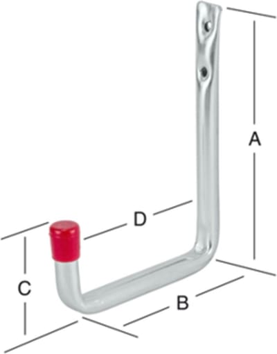 QLINQ WANDHAAK 140X114X53 VERZINKT