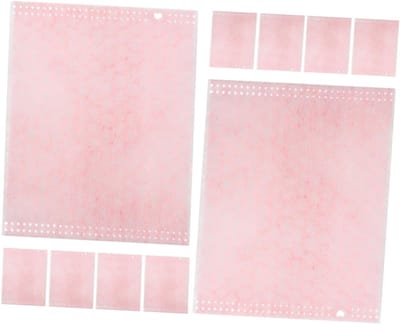 Wattenschijfjes - Make-up pads - Make-up verwijderen - Exfoliërend effect - 10 stuks - Roze