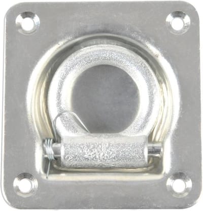 Benson Sjoroog enkel met veer - verzinkt staal - 100 x 95 mm