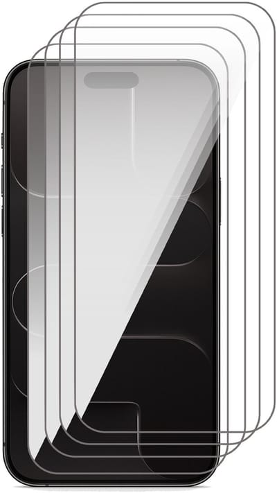 Screenprotector geschikt voor iPhone 17 Air - 4x Glas Screen Protector