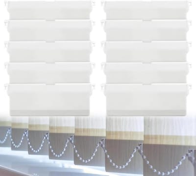 Verticale Lamellen - Reserveonderdelen - Vensterdecoratie - Duurzaam PVC - 127 mm breed - Wit