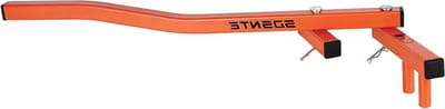 Dekplank Rechttrekker - Terrasplank Gereedschap - Dek Installeren - Verstelbaar 1.6-2.8 Inch - 10 Ga Staal - Oranje