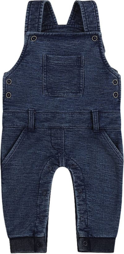 Dirkje - Tuinbroek - Jeans - Blue - Unisex - Bio - Cotton - Maat 92