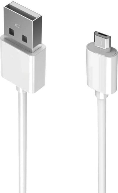 Dunlop Oplaadkabel Micro Usb 1 Meter Wit