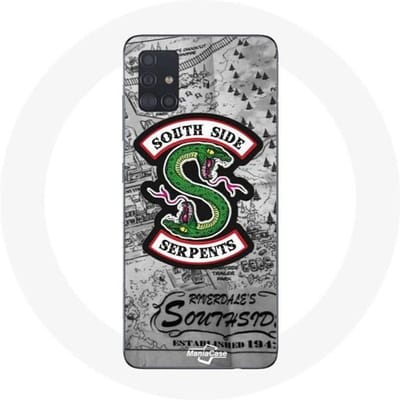 Samsung Galaxy A51 hoesje Riverdale zuidzijde slangen