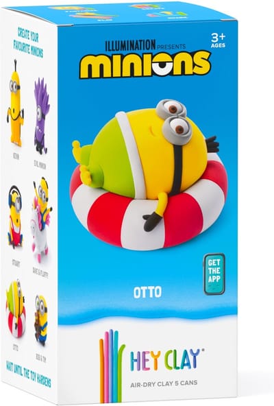 Hey Clay Minionki Otto Zachte Klei - Creatieve Sensorische Speelset