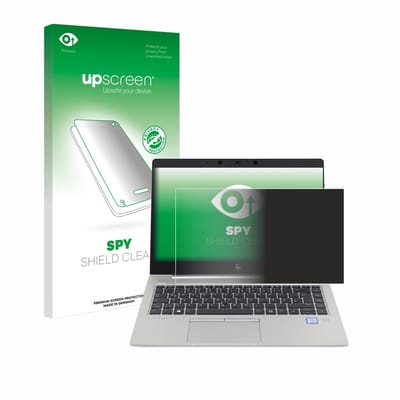 upscreen - privacy screenprotector voor HP EliteBook 840 G5 Non-Touch - Folie Beschermfolie Blauwlichtfilter