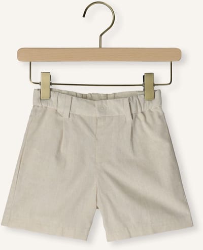 MAYORAL Linen Suiting Bermuda Broeken Unisex - Ecru - Maat 98