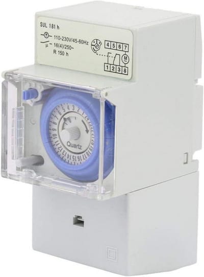 Analoge mechanische timer 110-230V 24 uur tijdschakelaar pannenkoeken bakken