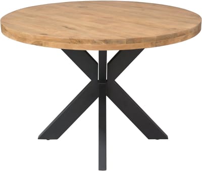 Starfurn - Eettafel Ron - Bruin - 130x130x76 cm