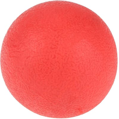 Massief rubberen bal interactief speelgoed voor hondentraining, kauwen, spelen, apporteren, speelgoed S red