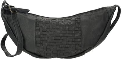 Enrico Benetti Sicily Leren Crossbodytas - Zwart