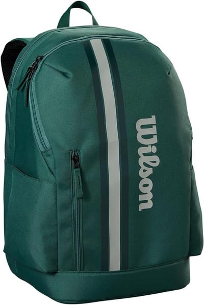 Sport Rugzak - Sporttas Racket - Sportuitrusting Vervoeren - Speciaal Racketvak - 50 x 37 x 5 cm - Groen