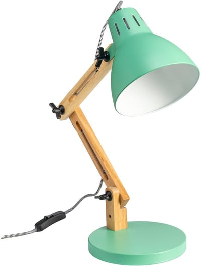 Luxus Europe - Bureaulamp Robbie Oud groen - Leeslamp - Bureauverlichting voor Thuis en Kantoor