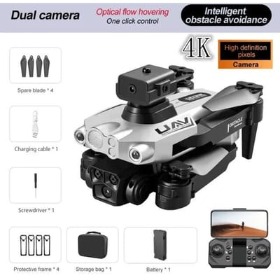 2024 Nieuwe LU200 Drone HD Luchtfotografie WIFI Optische Stroom Positionering Vierweg Obstakel Vermijding Quadcopter Speelgoed Cadeau kinderen 4K 1 battery