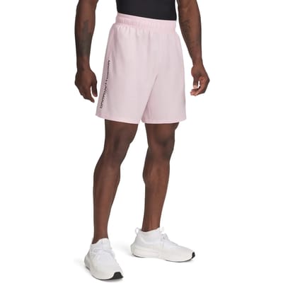 Under Armour Tech Woven Wordmark Korte Broek Roze XL / Regular Man