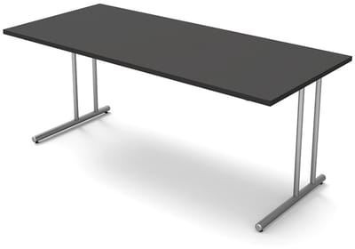 Bureau Profi antraciet 180cm