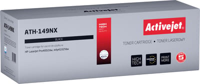 Activejet toner ATH-149NX (vervanging HP 149X W1490X; Supreme; 9500 pagina's; zwart)