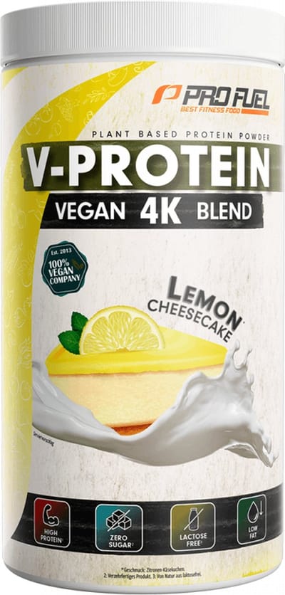 ProFuel V-Protein 4K Blend (750g) Lemon Cheesecake - Eiwitten - Veganistisch eiwit