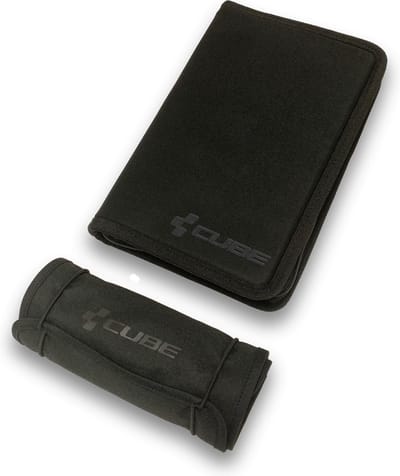 CUBE Handtas Incl Gereedschapstas - Gereedschapsetui voor op de fiets - Gereedschapsrol - 10 Liter - Zwart