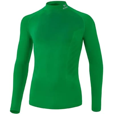 Erima Athletic Shirt Opstaande Kraag Heren - Smaragd | Maat: M