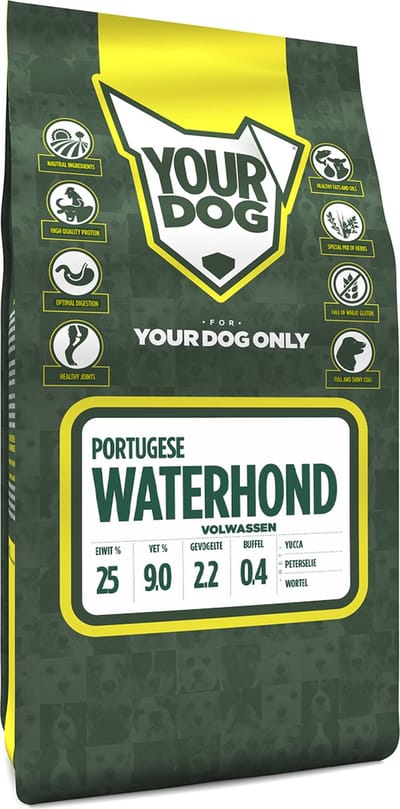 Yourdog Portugese waterhond Rasspecifiek Adult Hondenvoer 6kg | Hondenbrokken