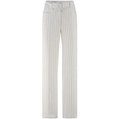 Linnen broek Van Uta Raasch wit