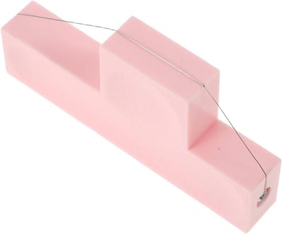 Keramische Kleisnijder - Hoeksnijder - Kleivormgeving - Ergonomisch Handvat - 105 cm - Roze