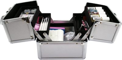 SUNONE LELANI Make Up Koffer Zilver