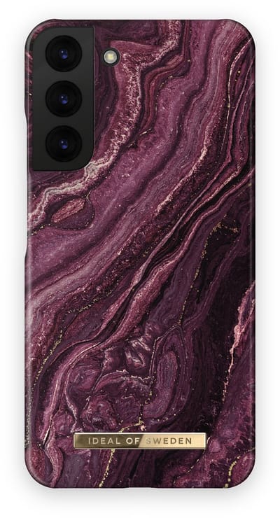 ideal of sweden fashion case geschikt voor samsung galaxy s22+ golden plum