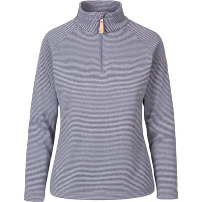 Trespass Dames/dames Olga Leder Fleece Top (Denim Blue Marl)