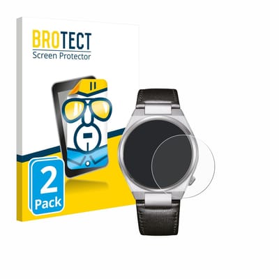 BROTECT - Screenprotector voor Citizen Tsuyosa NK5010 - Folie Beschermfolie transparant 2 Stuks
