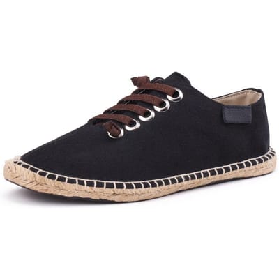 Chaussures en toile hommes chaussures décontractées plates respirant chanvre chaussures paresseuses Cool jeune homme chaussures chaussures en tissu noir bleu hommes chaussures décontractées 44
