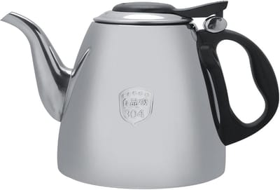 RVS Waterketel met Zwanenhals voor Inductie en Kookplaat - 1.2 Liter