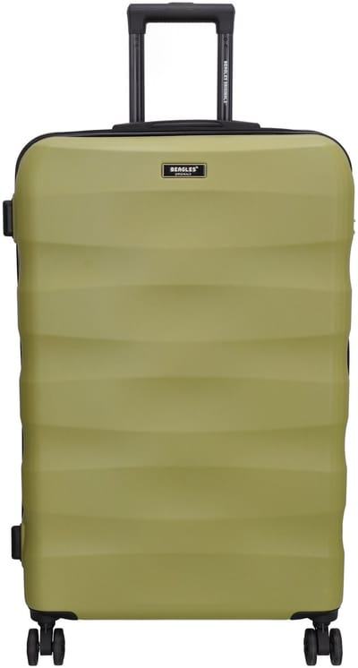 Beagles Originals Go Travel Grote Koffer - 74 cm - 94 Liter – Reiskoffer met Cijferslot - Olijfgroen