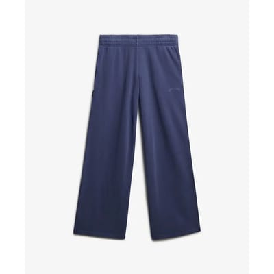 Superdry Athletic Essentials Logo Garment-dye Joggingbroek Blauw Grootte: 38