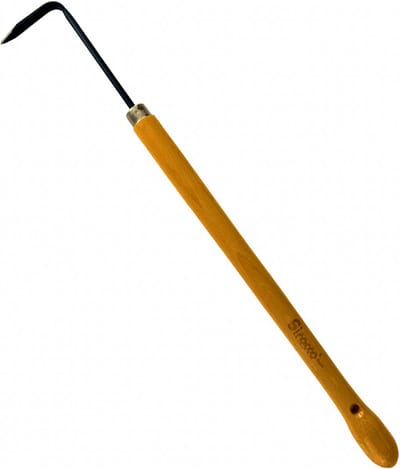 Sirocco - Onkruidwieder - Voegenmes - Handgesmede - Beukenhouten (48 cm) - onkruidverwijderaars