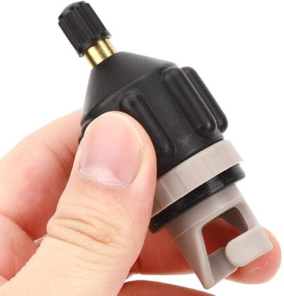 Allecto - Ventiel Adapter - Luchtpomp Connector - Hoge Drukbestendig - Compact - Geschikt voor Surfplank - Ideaal voor Boot en Kajaks