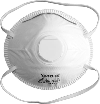 Yato Serie - Half Gelaatsmasker - Filterklep - FFP1 - 3 Stuks