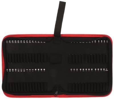 Dailygoody - Angoily Batch-opbergtas - gereedschapstas - draagbaar en handig - 22,8 x 22,8 x 22,8 cm - organizer voor boormachines - geschikt voor sch...