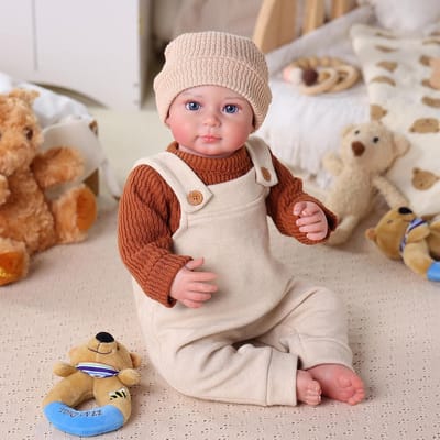 Levensgrote Pop - Realistische Baby - Spelen en Verzorgen - Klaar voor gebruik - 50 cm - Niet gespecificeerd