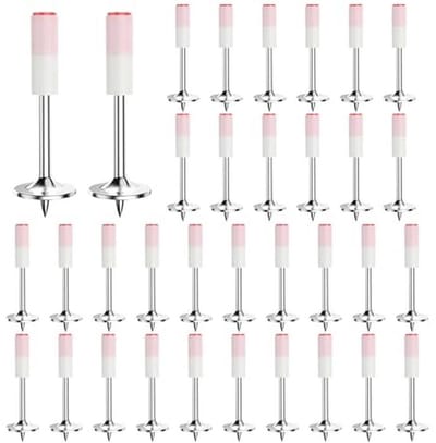 Ronde nagels 7,3 mm voor nagelpistool - 400 stuks voor plafonds en muren