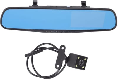 Store_9 - Dual Dash Cam - 12MP 1080P HD - Achteruitkijkspiegel - Zwart - G-sensor - Geschikt voor auto