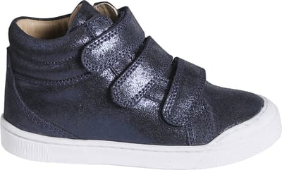 Vertbaudet Sneakers - meisjes - klittenband - goud - leren