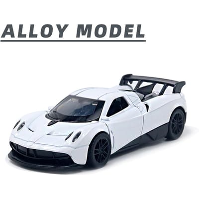 1:36 Schaal Legering Simulatie Sportwagen Model Met Openende Deuren En Motorkap, Speelgoed Verzamelsieraad Cadeau Voor Jongeren